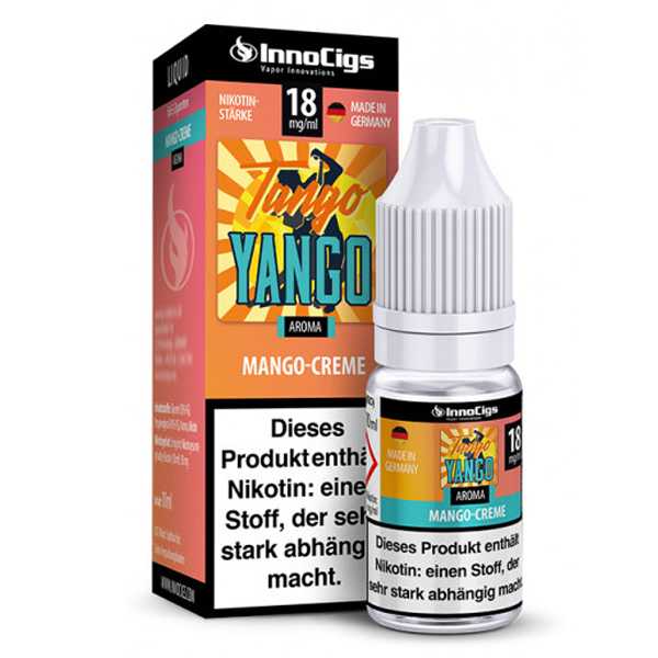 Tango Yango Liquid 10ml reife Mango verfeinert mit Sahne