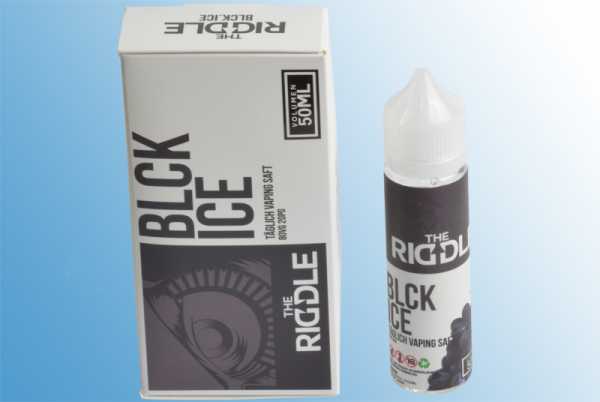 The Riddle - Blck Ice Liquid 60ml Mix aus Spearmint, Johannisbeeren und Trauben