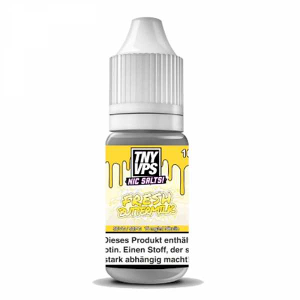 Fresh Buttermilk TNYVPS Nikotinsalz Liquid 10ml 18mg (Buttermilch mit Zitrone)