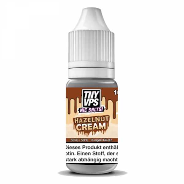 Hazelnut Cream TNYVPS Nikotinsalz Liquid 10ml 18mg (cremiger Haselnuss-Vanille Joghurt)