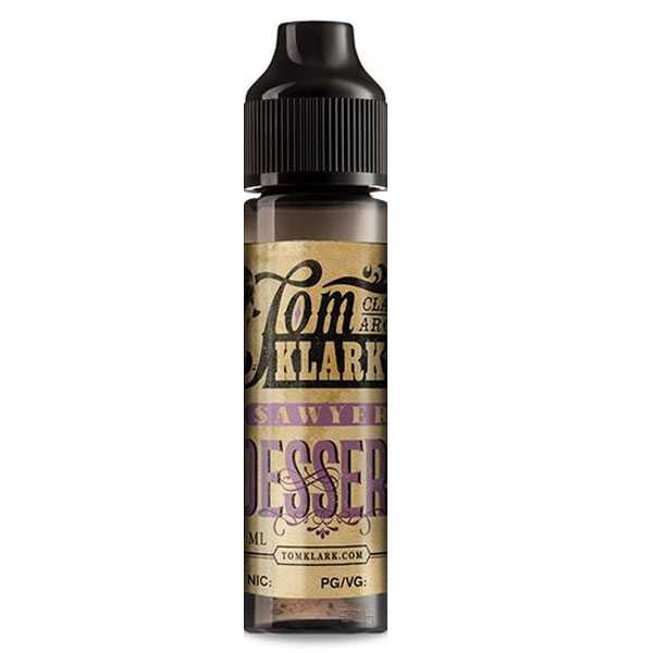 Tom Sawyer Dessert Tom Klarks 10ml / 60ml süß und cremiger Geschmack von Schokoladentorte, Gebäck, Tiramisu, Eiscreme, Creme Brulee und Cappucino