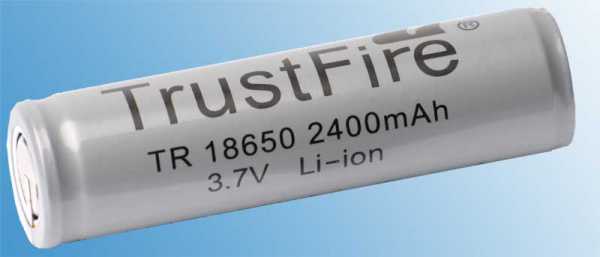 Dampf Shop - Trustfire Protected 18650 Akku 2400 mAh