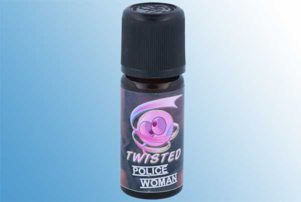 Police Woman 10ml Twisted Aroma süßer Mix aus Cerealien, Sahne, Donut, Zimt und Zuckerguss