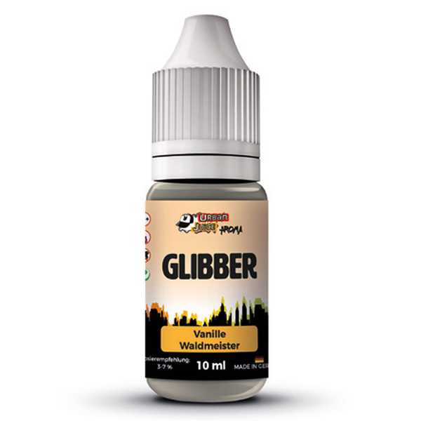 Glibber Urban Juice Aroma grüner Waldmeister mit Sahne und Vanille verfeinert