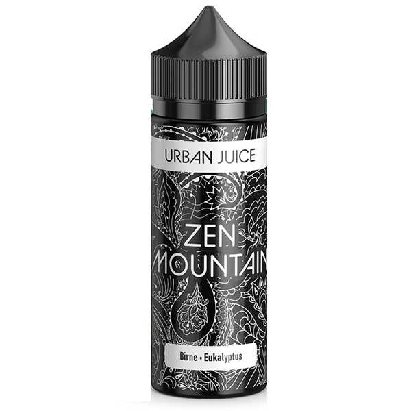 Zen Mountain 10ml Aroma + 120ml Chubby Liquidflasche kühle Frische mit leichter Birnen Fruchtnote