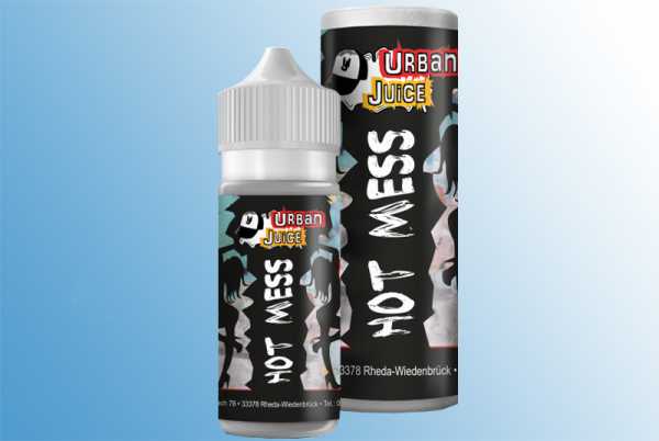 Hot Mess Urban Juice 120ml Liquid frische Erdbeeren und Melone treffen auf leichten Coolada Effekt