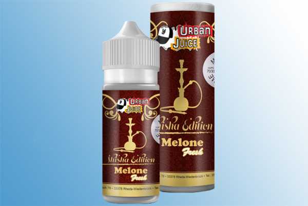 Melone Urban Juice M&V Shisha Edition 120ml Liquid süße Melone mit leichter Frische