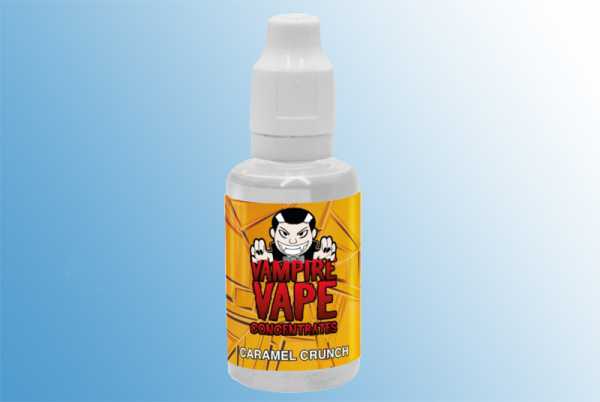 Caramel Crunch Vampire Vape 30ml Aroma Karamell trifft auf Butterscotch und vereint sich zu einem süßen crunchigen Aroma