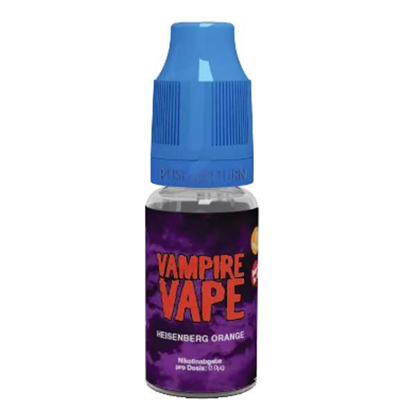 Heisenberg Orange Vampire Vape Liquid 10ml (Beerenmix mit frischer Note + Orange)