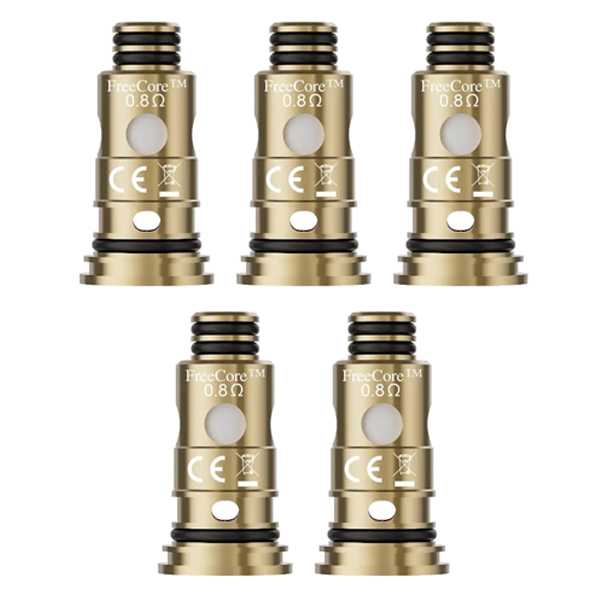 5 x Vapefly Freecore G Head 0,6 / 0,8 / 1,0 / 1,2 Ohm (1 Packung)