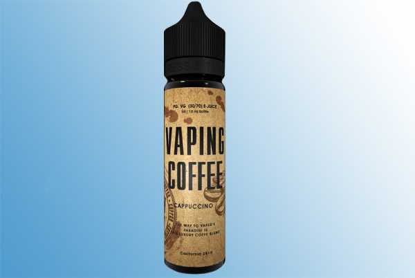 Cappucino - Vaping Coffee Liquid 60ml leichter Cappuccino Geschmack mit leicht süßer Note