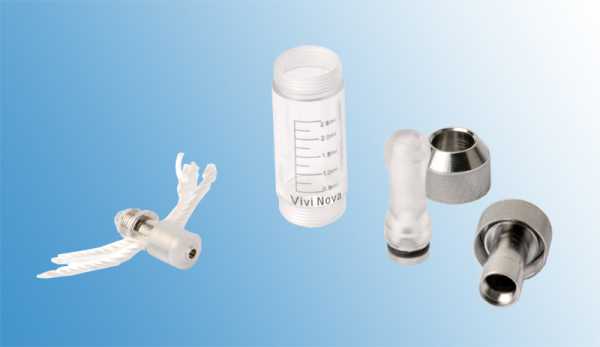 Verdampfer - Vivi Nova mini Set 2,5 ml geriffelt