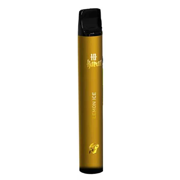 Lemon Ice 0mg / 16mg Vqube 18 Karat Hybrid NicSalt Einweg E-Shisha erfrischende eisgekühlte Zitrone