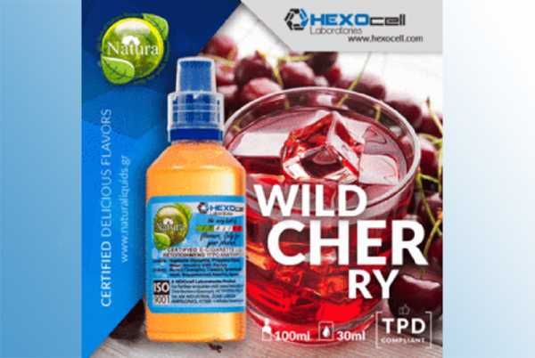 Wild Cherry – Hexocell Shake & Vape 30ml/100ml süße reife Wildkirschen