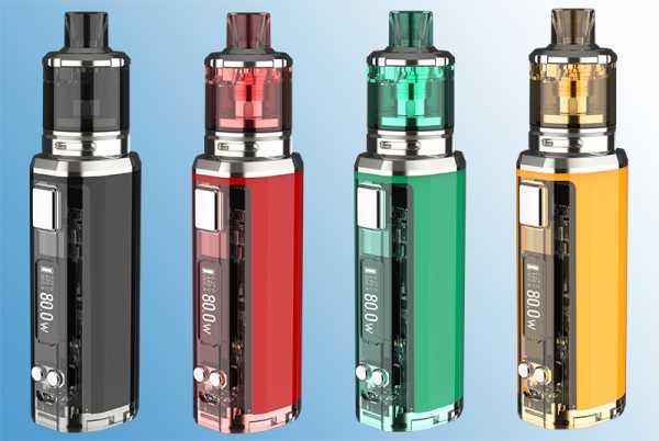 Wismec Sinuous V80 80 Watt TC Set + Amor NSE Verdampfer