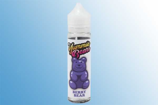 Berry Bear Yummie Bears Liquid 60ml Süße Fruchtgummi Mischung aus Blaubeeren, Erdbeeren und Brombeeren