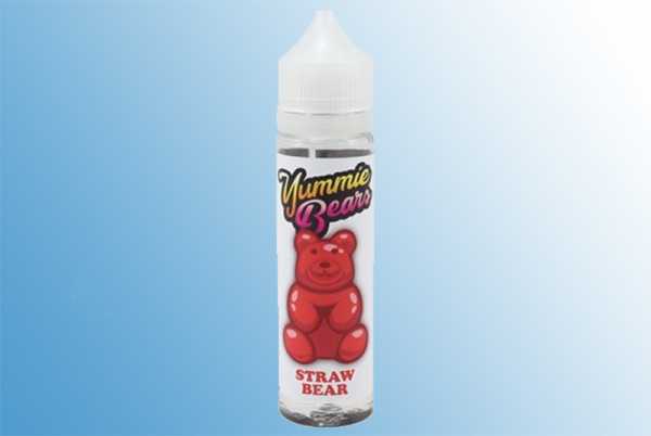 Straw Bear Yummie Bears Liquid 60ml leckere Erdbeer Fruchtgummis