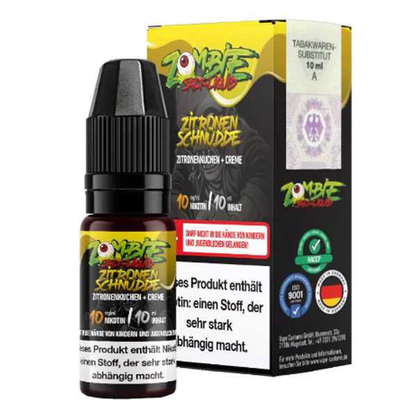 Zitronenschnüdde Zombie Juice Liquid 10ml (Zitronenkuchen)