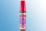 Pink Wave Dinner Lady Liquid 60ml frische Erdbeeren verfeinert mit Kokosnuss und Zitrone