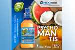 Psychomantis – Hexocell Liquid 30ml Fruchtmix aus Wassermelone, Mango und Kokos