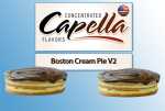 Capella - Boston Cream Pie V2 Aroma (Vanillecreme Kuchen mit Schokolade)