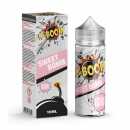 Sweet Bomb K-BOOM Aroma 10ml + Chubby 120ml Flasche (Waffel, Sahne und Brombeermus)