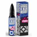 PUNX Strawberry, Blueberry & Raspberry Riot Squad Aroma 15ml / 60ml leckere Beerenmischung aus Erdbeeren, Blaubeeren und Himbeeren