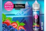 Rip Tide - Pink Spot Liquid 60ml Fruchtmix aus blauen Himbeeren und süßen Erdbeeren treffen auf ein leichten Menthol Kick