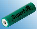 Dampf Shop - SuperFire 18650 Li-ion Akku 3.7V 2600mAh