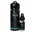 Titanium Valux Aroma 10ml + 120ml Leerflasche süße und fruchtige Blaubeeren treffen auf Frische